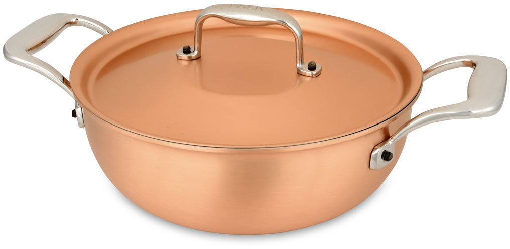 Stew Pan 20cm - Stew Pan - FALK Signature series - FALK copper cookware